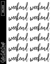 Weekend || XL Bounce Scripts